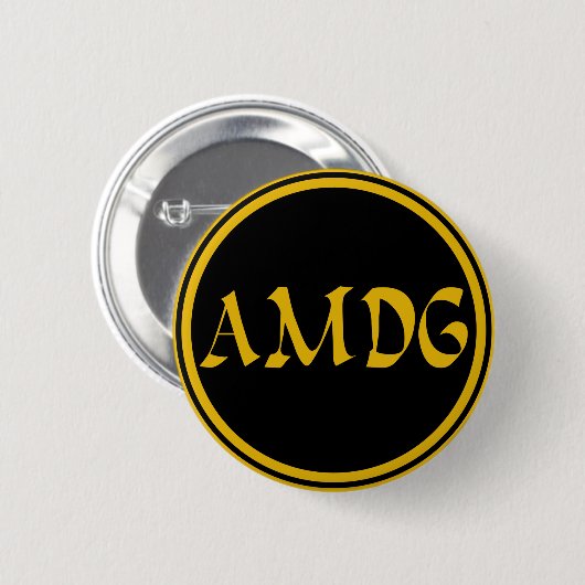 AMDG BUTTON (Vorne & Hinten)