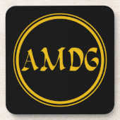 AMDG GETRÄNKEUNTERSETZER (Vorderseite)