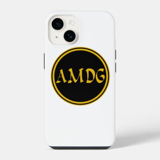 AMDG iPhone HÜLLE (Rückseite)