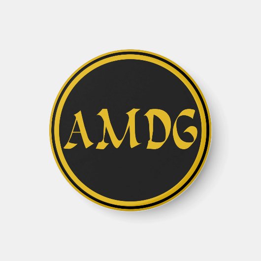 AMDG MAGNET (Vorne)