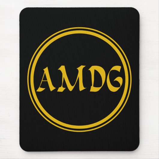 AMDG MOUSEPAD (Vorne)