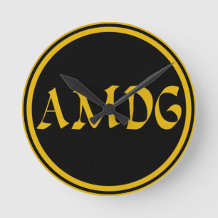 AMDG RUNDE WANDUHR
