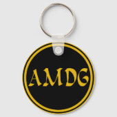 AMDG SCHLÜSSELANHÄNGER (Rückseite)