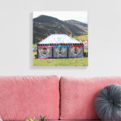 Amdo Tibetan Tent Leinwanddruck (Insitu (Wohnzimmer))