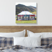 Amdo Tibetan Tent Leinwanddruck (Insitu (Schlafzimmer))