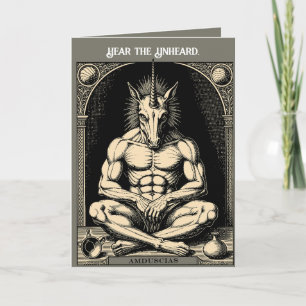 Amduscias Ein heimsuchender Hybrid Karte