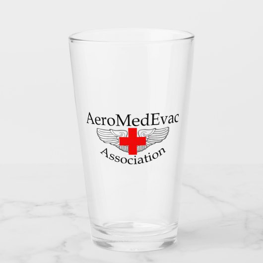 AMEA Glass Tumbler - One Side Logo (Vorderseite)