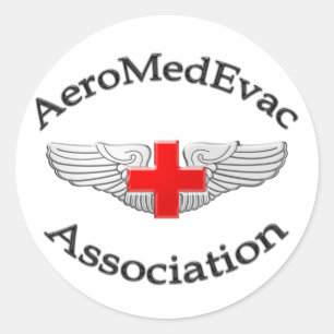 AMEA Logoversion 2009 Runder Aufkleber