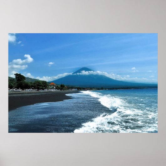 Amed Beach Poster (Vorne)
