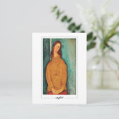 Amedeo Modigliani #11 - Kunst Postkarte (Stehend Vorderseite)