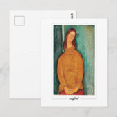 Amedeo Modigliani #11 - Kunst Postkarte (Vorne/Hinten)
