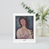 Amedeo Modigliani #123 - Fine Art Postkarte (Stehend Vorderseite)