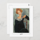 Amedeo Modigliani #12 - Fine Art Postkarte (Vorne/Hinten)