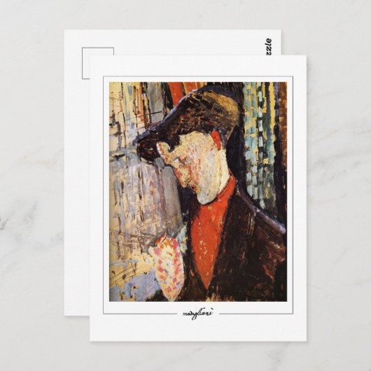 Amedeo Modigliani #146 - Fine Art Postkarte (Vorne/Hinten)