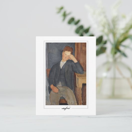 Amedeo Modigliani #14 - Fine Art Postkarte (Stehend Vorderseite)