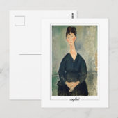 Amedeo Modigliani #15 - Fine Art Postkarte (Vorne/Hinten)