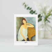 Amedeo Modigliani #17 - Fine Art Postkarte (Stehend Vorderseite)