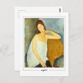 Amedeo Modigliani #17 - Fine Art Postkarte (Vorne/Hinten)