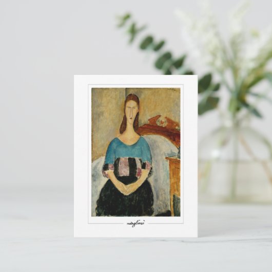 Amedeo Modigliani #1 - Fine Art Postkarte (Stehend Vorderseite)