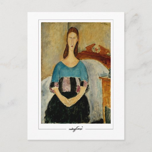 Amedeo Modigliani #1 - Fine Art Postkarte (Vorderseite)