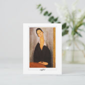 Amedeo Modigliani #200 - Feine Kunst Postkarte (Stehend Vorderseite)