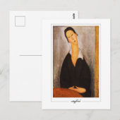 Amedeo Modigliani #200 - Feine Kunst Postkarte (Vorne/Hinten)