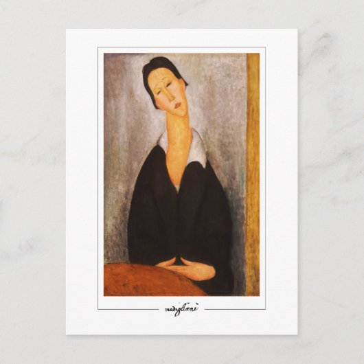 Amedeo Modigliani #200 - Feine Kunst Postkarte (Vorderseite)