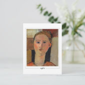 Amedeo Modigliani #269 - Fine Art Postkarte (Stehend Vorderseite)