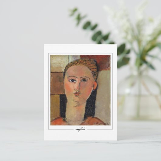 Amedeo Modigliani #269 - Fine Art Postkarte (Stehend Vorderseite)