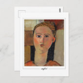 Amedeo Modigliani #269 - Fine Art Postkarte (Vorne/Hinten)