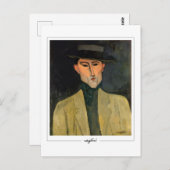 Amedeo Modigliani #273 - Fine Art Postkarte (Vorne/Hinten)