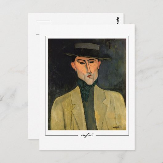 Amedeo Modigliani #273 - Fine Art Postkarte (Vorne/Hinten)