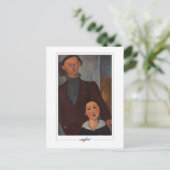 Amedeo Modigliani #293 - Feine Kunst Postkarte (Stehend Vorderseite)