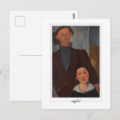 Amedeo Modigliani #293 - Feine Kunst Postkarte (Vorne/Hinten)
