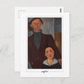 Amedeo Modigliani #293 - Fine Art Postkarte (Vorne/Hinten)