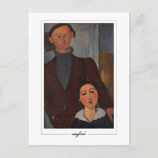 Amedeo Modigliani #293 - Fine Art Postkarte (Vorderseite)