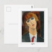 Amedeo Modigliani #2 - Fine Art Postkarte (Vorne/Hinten)