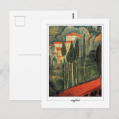 Amedeo Modigliani #334 - Kunst Postkarte (Vorne/Hinten)
