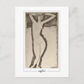 Amedeo Modigliani #344 - Fine Art Postkarte (Vorderseite)