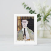 Amedeo Modigliani #352 - Fine Art Postkarte (Stehend Vorderseite)