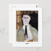Amedeo Modigliani #352 - Fine Art Postkarte (Vorne/Hinten)