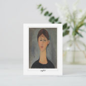 Amedeo Modigliani #353 - Feine Kunst Postkarte (Stehend Vorderseite)