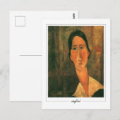Amedeo Modigliani #38 - Fine Art Postkarte (Vorne/Hinten)