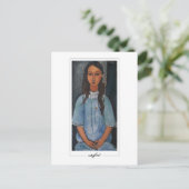 Amedeo Modigliani #5 - Fine Art Postkarte (Stehend Vorderseite)