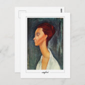 Amedeo Modigliani #70 - Fine Art Postkarte (Vorne/Hinten)