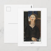 Amedeo Modigliani #7 - Fine Art Postkarte (Vorne/Hinten)