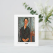Amedeo Modigliani #9 - Fine Art Postkarte (Stehend Vorderseite)