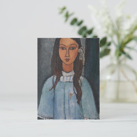 Amedeo Modigliani - Alice Postkarte (Stehend Vorderseite)