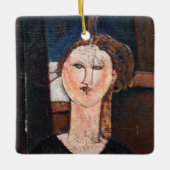 Amedeo Modigliani - Antonia Keramikornament (Vorderseite)