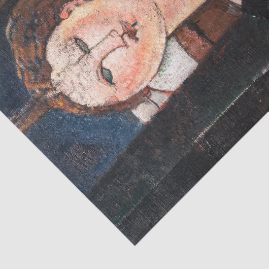 Amedeo Modigliani - Antonia Seidenpapier (Ausschnitt)